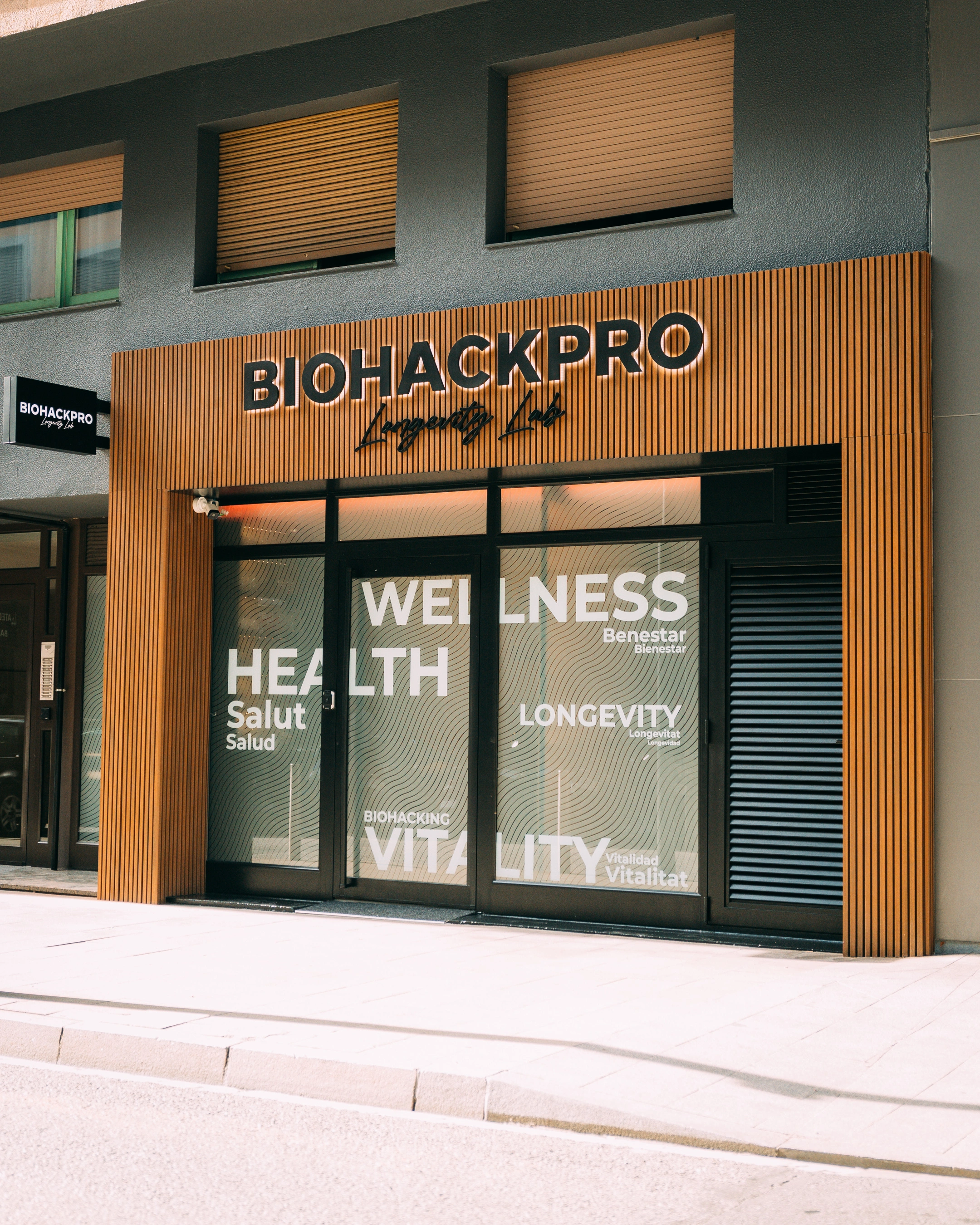Fachada del centro — BiohackPro Andorra